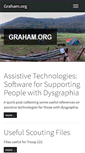Mobile Screenshot of graham.org